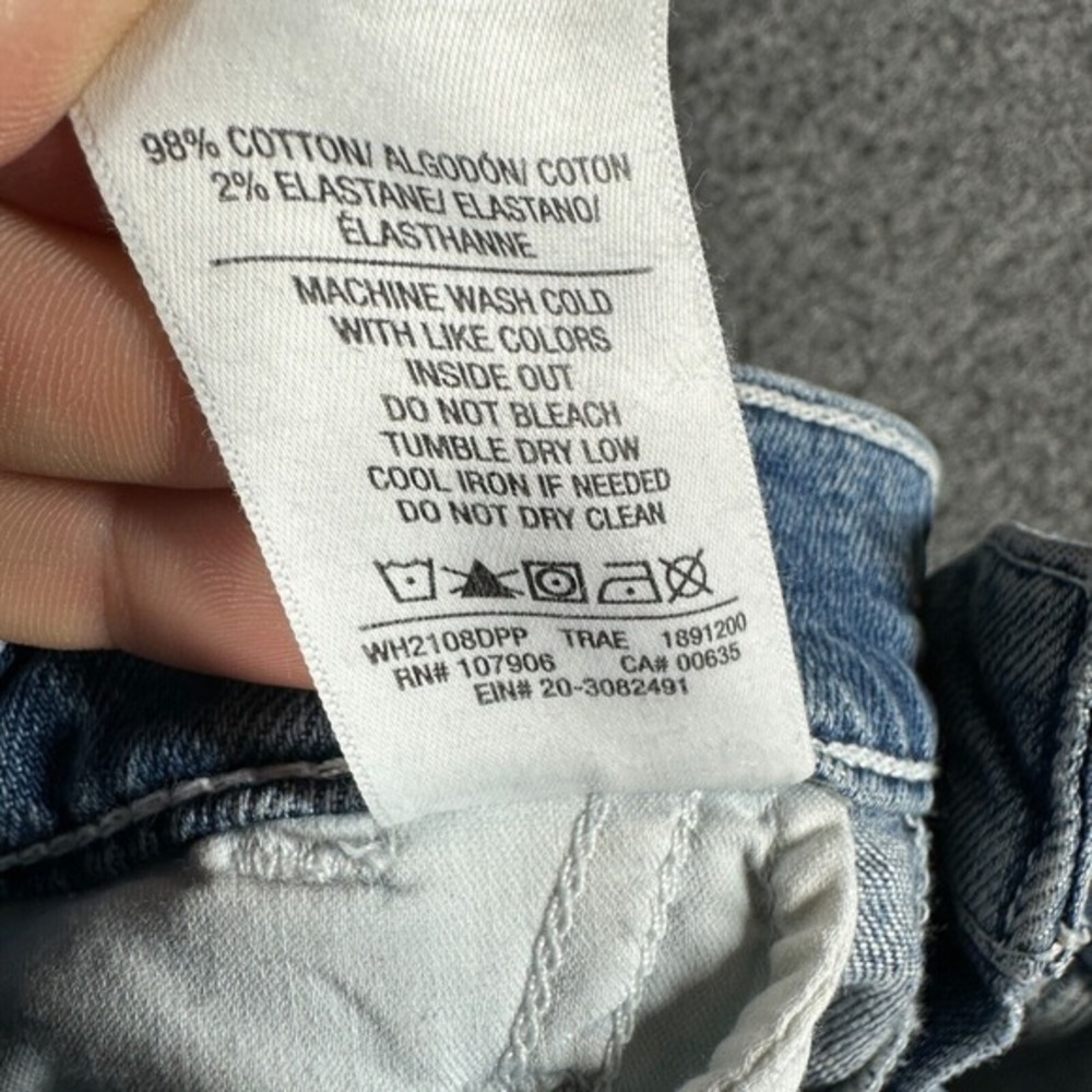 Hudson Holly‎ Carpenter Jeans Womens 24 Light Wash Denim - Picture 5 of 13